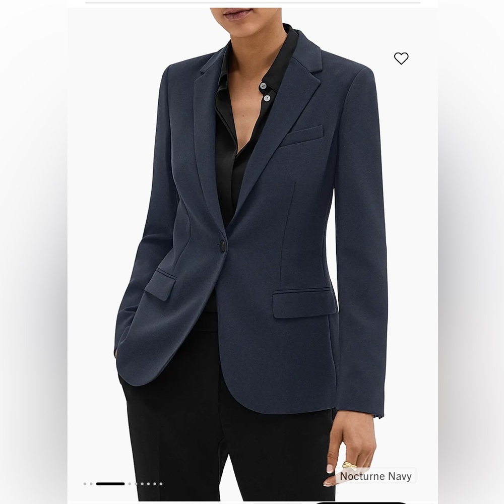 rag & bone Wool navy blazer jacket.$429.Offers Yes.